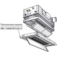Toshiba Потолочная панель (RBC-UW803PG(W)-E) в Новосибирске