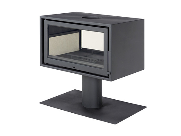 Печь-камин Solzaima Slim Box в Новосибирске