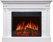 Каминокомплект Cambridge - Белый с очагом Jupiter FX New Каминокомплект Cambridge - Белый с очагом Jupiter FX New