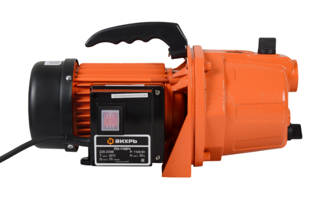 Поверхностный насос ВИХРЬ ПН-1100Ч в Новосибирске