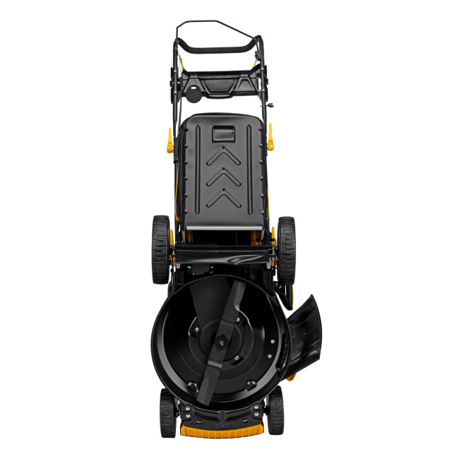 Газонокосилка бензиновая GLD-520SP, 196 куб.см, ширина 52 см, привод, 7 уровней,травосборник 60 л Denzel в Новосибирске