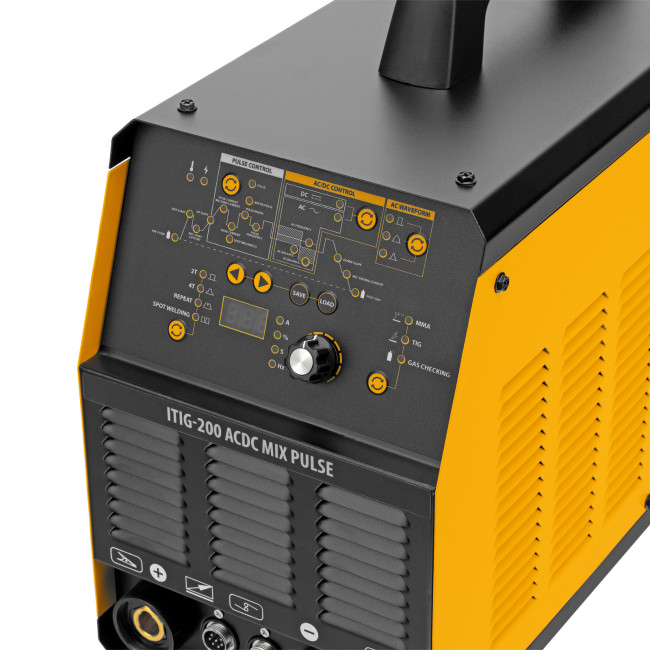 Аппарат инвертор. аргонодуговой сварки ITIG-200 ACDC Mix Pulse, 200 А, ПВ 60% Denzel в Новосибирске