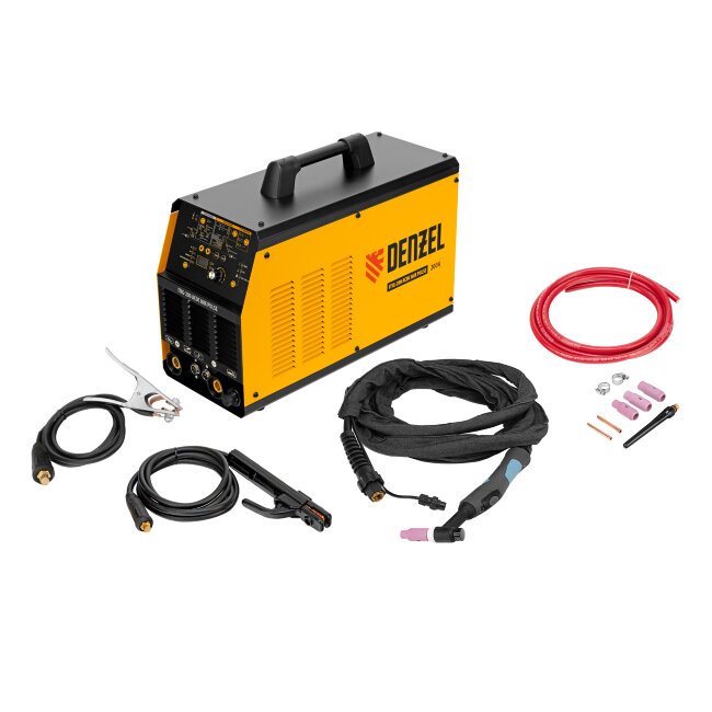 Аппарат инвертор. аргонодуговой сварки ITIG-200 ACDC Mix Pulse, 200 А, ПВ 60% Denzel в Новосибирске