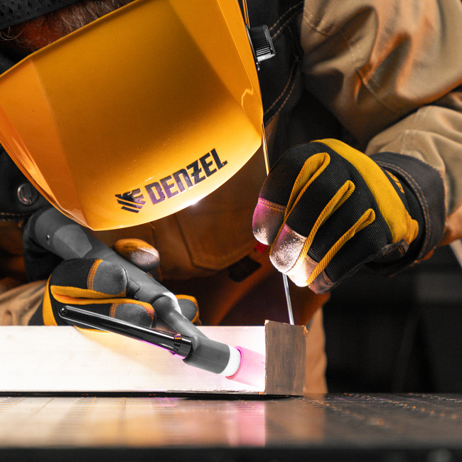 Аппарат инвертор. аргонодуговой сварки ITIG-200 ACDC Mix Pulse, 200 А, ПВ 60% Denzel в Новосибирске