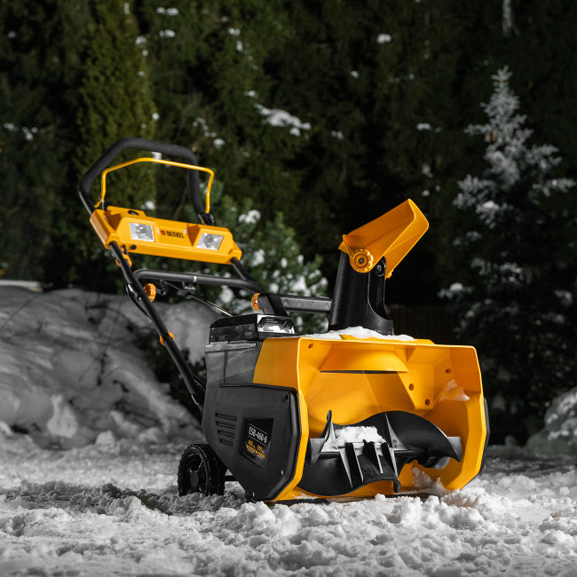 Снегоуборочная машина аккумуляторная, ESB-460-0, Li-Ion, 36В Denzel в Новосибирске