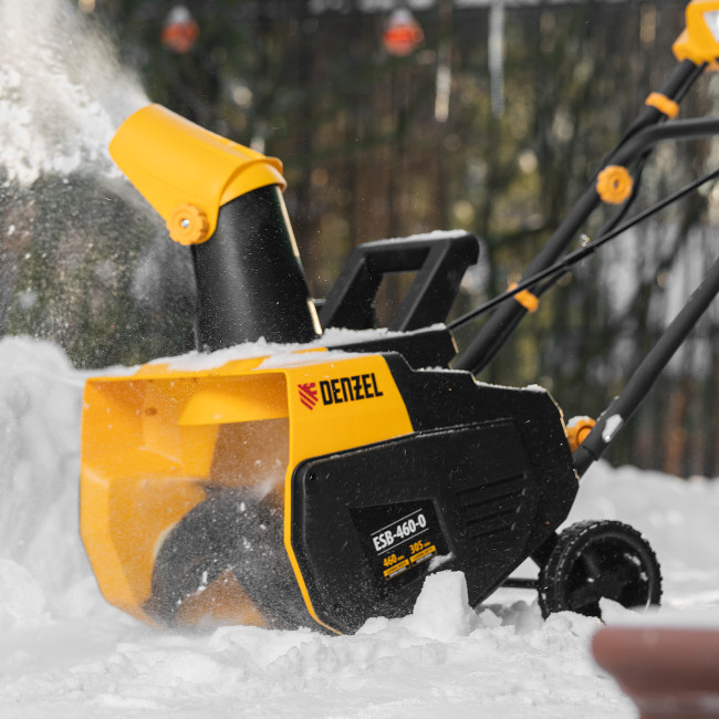 Снегоуборочная машина аккумуляторная, ESB-460-0, Li-Ion, 36В Denzel в Новосибирске