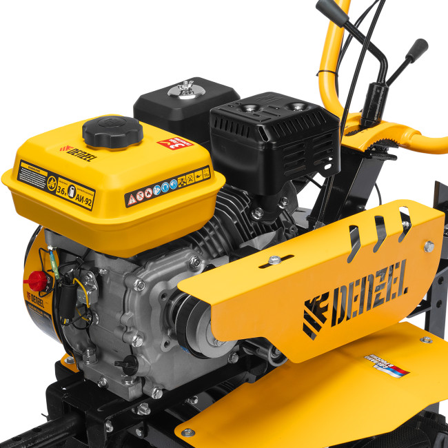 Мотоблок DPT-370S, 7 л.с., ремен.сцеп, фрез 3х4, ШОМ, передачи 3В/1Н Denzel в Новосибирске Мотоблок DPT-370S, 7 л.с., ремен.сцеп, фрез 3х4, ШОМ, передачи 3В/1Н Denzel в Новосибирске