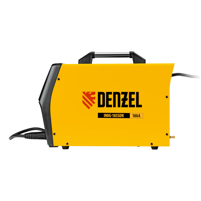 Аппарат инвертор. полуавтомат. cварки IMIG-185SDR, 180 А, ПВ 60%, катушка 5 кг Denzel в Новосибирске