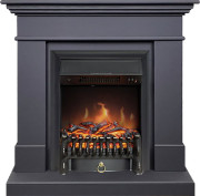 Каминокомплект California SFT (Разборный) - Серый графит с очагом Fobos FX Black Каминокомплект California SFT (Разборный) - Серый графит с очагом Fobos FX Black