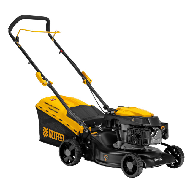 Газонокосилка бензиновая GLD-420, 146 см3, ширина 42 см, 40 л Denzel в Новосибирске Газонокосилка бензиновая GLD-420, 146 см3, ширина 42 см, 40 л Denzel в Новосибирске