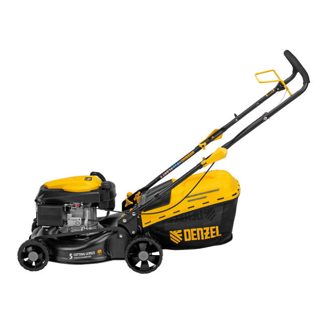 Газонокосилка бензиновая GLD-420, 146 см3, ширина 42 см, 40 л Denzel в Новосибирске Газонокосилка бензиновая GLD-420, 146 см3, ширина 42 см, 40 л Denzel в Новосибирске