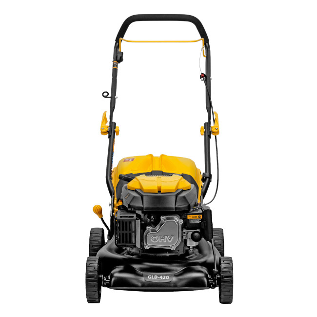 Газонокосилка бензиновая GLD-420, 146 см3, ширина 42 см, 40 л Denzel в Новосибирске Газонокосилка бензиновая GLD-420, 146 см3, ширина 42 см, 40 л Denzel в Новосибирске