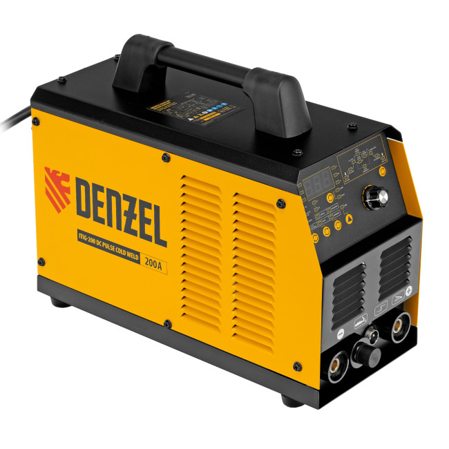 Аппарат инвертор. аргонодуговой сварки ITIG-200 DС Pulse Cold Weld, 200 А, ПВ 60% Denzel в Новосибирске