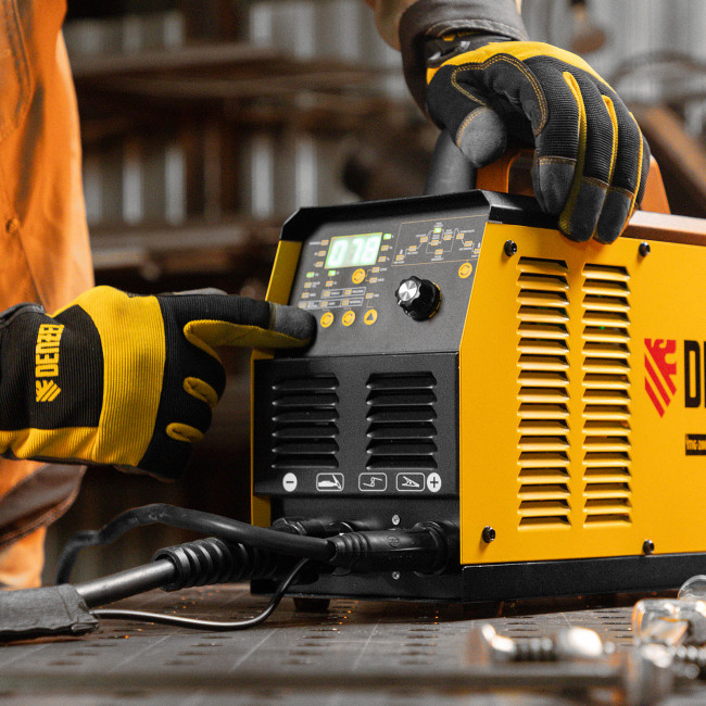 Аппарат инвертор. аргонодуговой сварки ITIG-200 DС Pulse Cold Weld, 200 А, ПВ 60% Denzel в Новосибирске