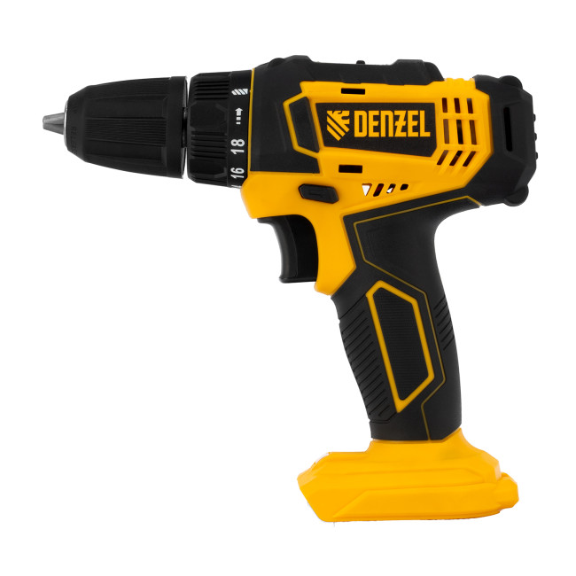 Дрель-шуруповерт аккумуляторная CDL-18-0, Li-Ion, 18 В Denzel в Новосибирске