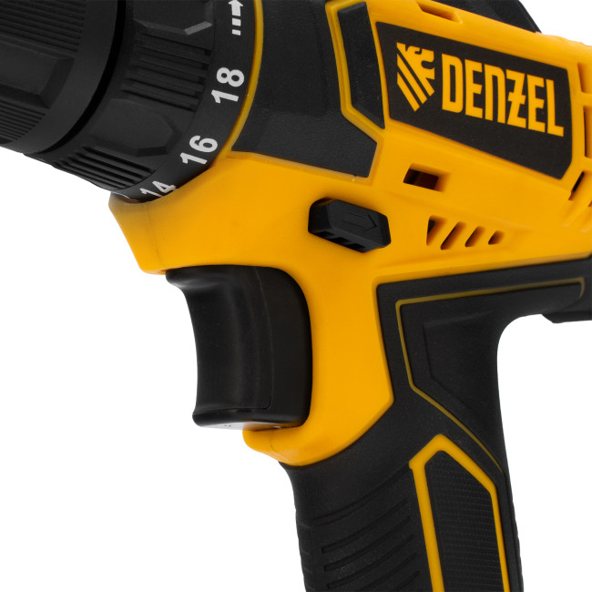 Дрель-шуруповерт аккумуляторная CDL-18-0, Li-Ion, 18 В Denzel в Новосибирске