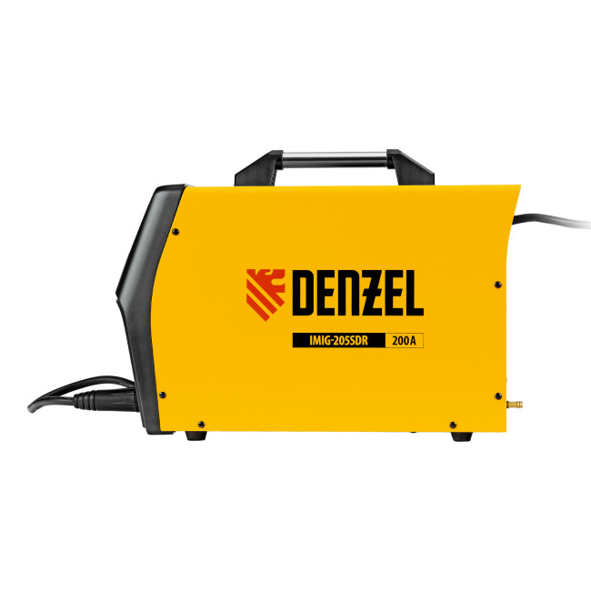 Аппарат инвертор. полуавтомат. cварки IMIG-205SDR, 200 А, ПВ 60%, катушка 5 кг Denzel в Новосибирске