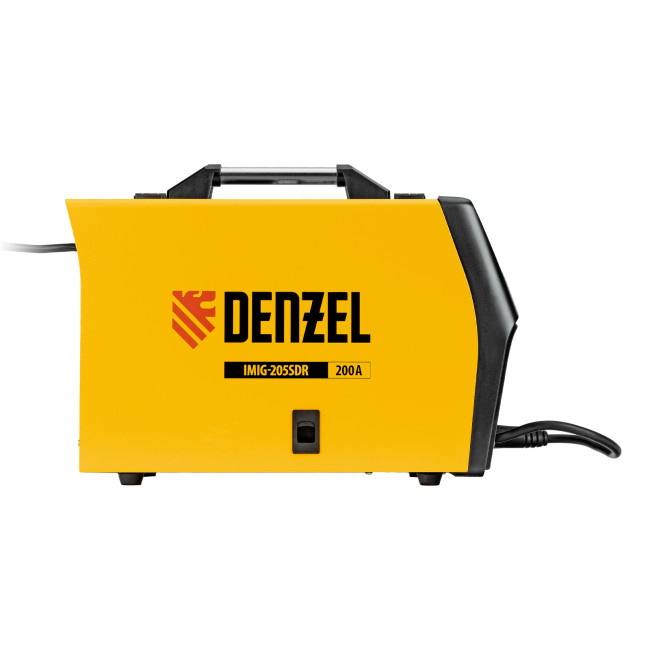 Аппарат инвертор. полуавтомат. cварки IMIG-205SDR, 200 А, ПВ 60%, катушка 5 кг Denzel в Новосибирске