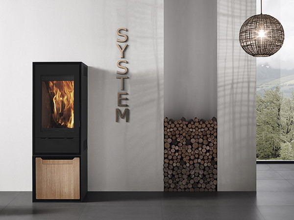 Печь-камин Solzaima Tek System Eco в Новосибирске