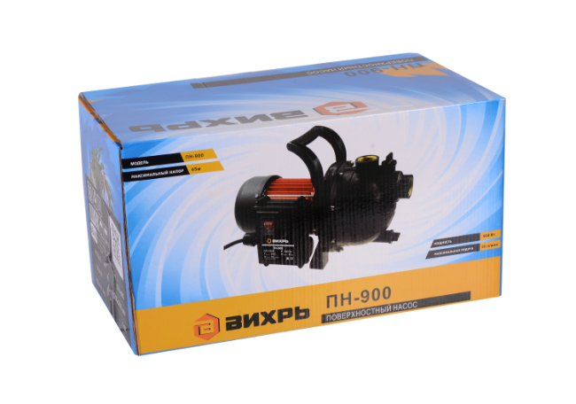 Поверхностный насос ВИХРЬ ПН-900 в Новосибирске