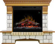 Каминокомплект Pierre Luxe - Дуб / Белый с очагом Symphony 26'' DF2624L-INT Каминокомплект Pierre Luxe - Дуб / Белый с очагом Symphony 26'' DF2624L-INT