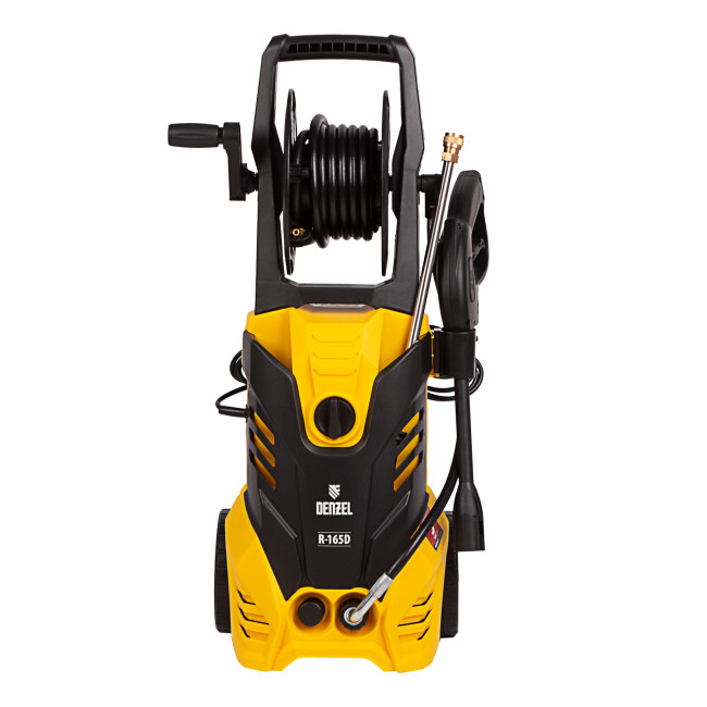 Моечная машина высокого давления R-165D, 2200 Вт, 165 бар, 7 л/мин, с барабаном Denzel в Новосибирске