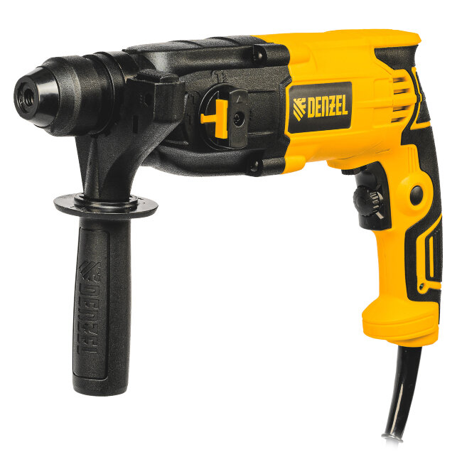 Перфоратор электрический RH-650-18, SDS-plus, 650 Вт, 2.0 Дж, 3 плюс 1 режим Denzel в Новосибирске