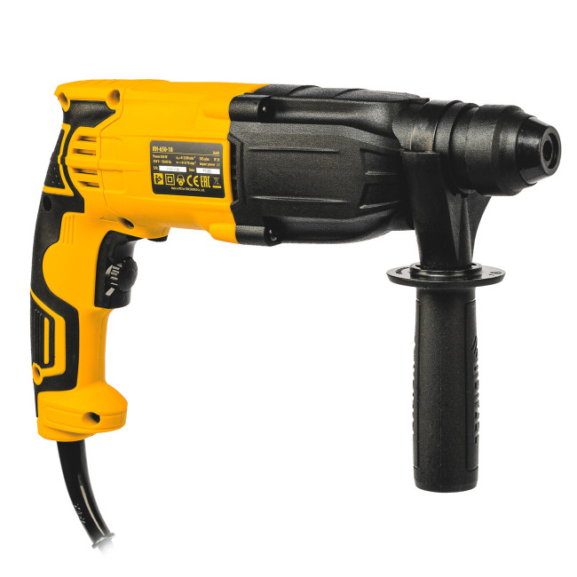 Перфоратор электрический RH-650-18, SDS-plus, 650 Вт, 2.0 Дж, 3 плюс 1 режим Denzel в Новосибирске Перфоратор электрический RH-650-18, SDS-plus, 650 Вт, 2.0 Дж, 3 плюс 1 режим Denzel в Новосибирске
