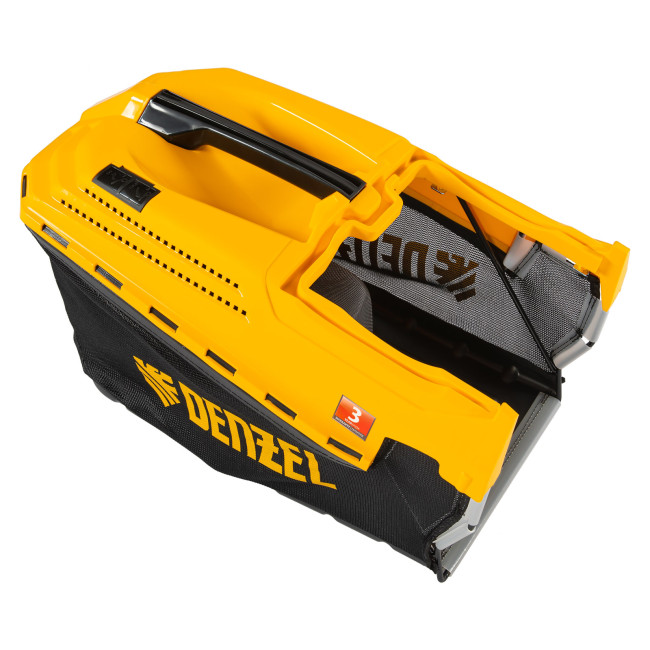 Газонокосилка бензиновая GLD-520SP-BS, 163 см3, Briggs Stratton, ширина 52 см, привод, 60 л Denzel в Новосибирске