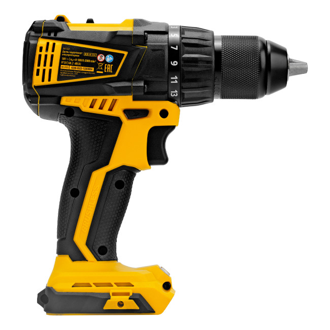 Дрель-шуруповерт аккумуляторная, бесщет. BLDL-IB-18-0, Li-Ion, 18 В Denzel в Новосибирске