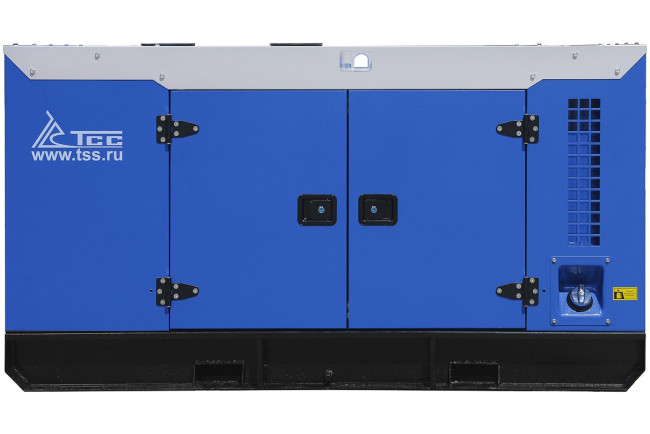 Дизельный генератор ТСС АД-20С-Т400 в шумозащитном кожухе в Новосибирске