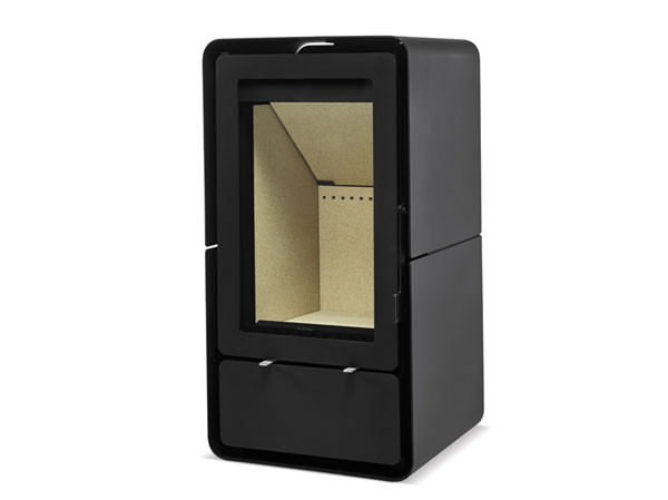 Печь-камин Solzaima Tek Round Eco в Новосибирске