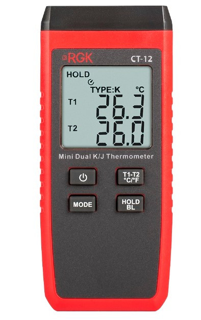 Термометр RGK CT-12 с зондом температуры воздуха TR-10A в Новосибирске