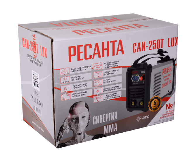 Сварочный аппарат инверторный РЕСАНТА САИ-250T LUX в Новосибирске