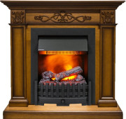 Каминокомплект Verona - Дуб антик с очагом Danville Black FB2 Каминокомплект Verona - Дуб антик с очагом Danville Black FB2