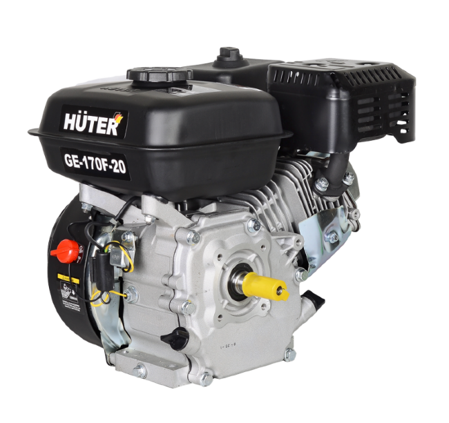 Двигатель бензиновый GE-170F-20 HUTER в Новосибирске