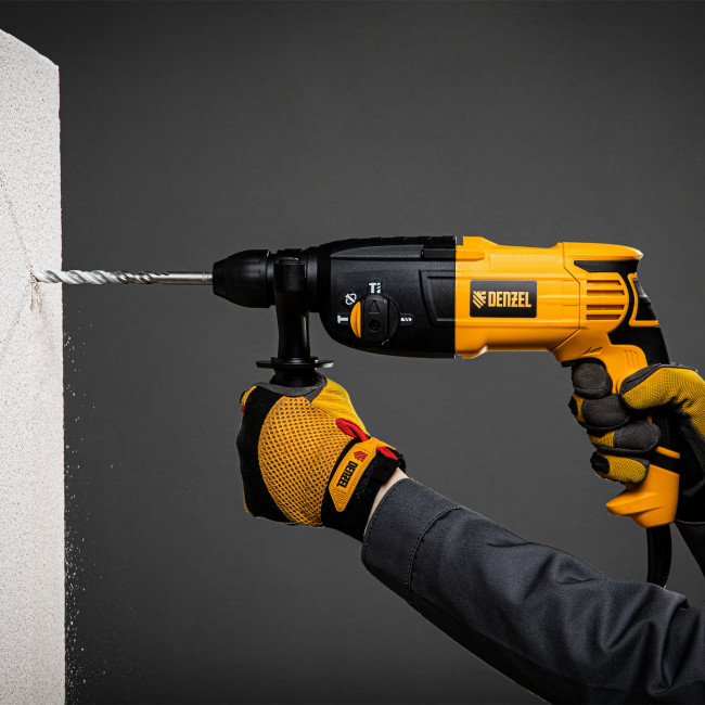 Перфоратор электрический RH-750-24, SDS-plus, 750 Вт, 2.5 Дж, 3 режима Denzel в Новосибирске