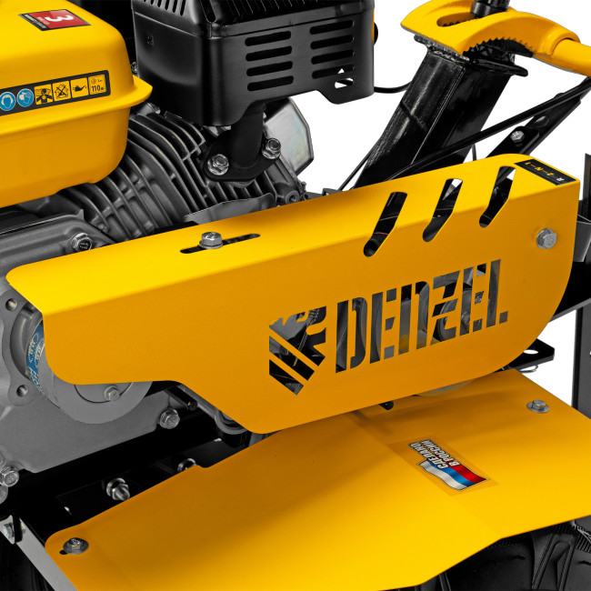 Мотоблок DPT-170S, 7 л.с., ремен.сцеп, фрез 3х4, ШОМ, передачи 2В/1Н Denzel в Новосибирске