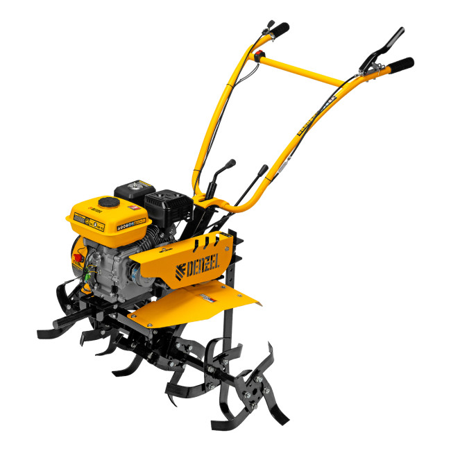 Мотоблок DPT-170S, 7 л.с., ремен.сцеп, фрез 3х4, ШОМ, передачи 2В/1Н Denzel в Новосибирске