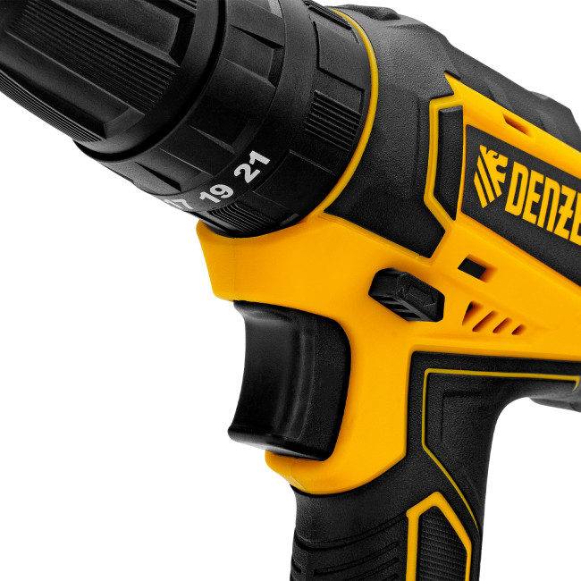 Дрель-шуруповерт аккумуляторная ударная CID-18-02BM, Li-Ion, 18 В, 2 акк. Denzel в Новосибирске