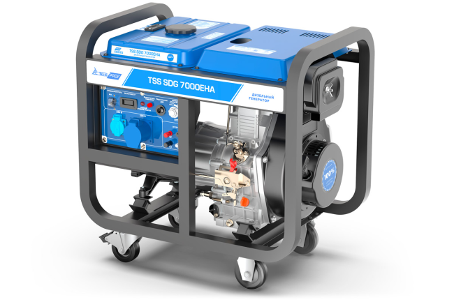 Дизель генератор TSS SDG 7000EHA в Новосибирске