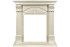 Каминокомплект Dublin (деревянный) RUSTIC (Разборный) - Слоновая кость с очагом Majestic FX M Black RC в Новосибирске