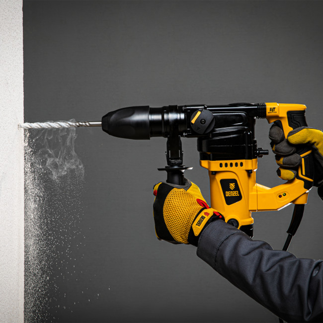 Перфоратор электрический RHV-1100-26, SDS-plus, 1100 Вт, 4 Дж, 3 режима Denzel в Новосибирске
