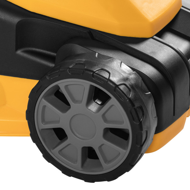 Газонокосилка электрическая GM-1200, 1200 Вт, ширина 32 см, 3 уровня, травосборник 25 л. Denzel в Новосибирске