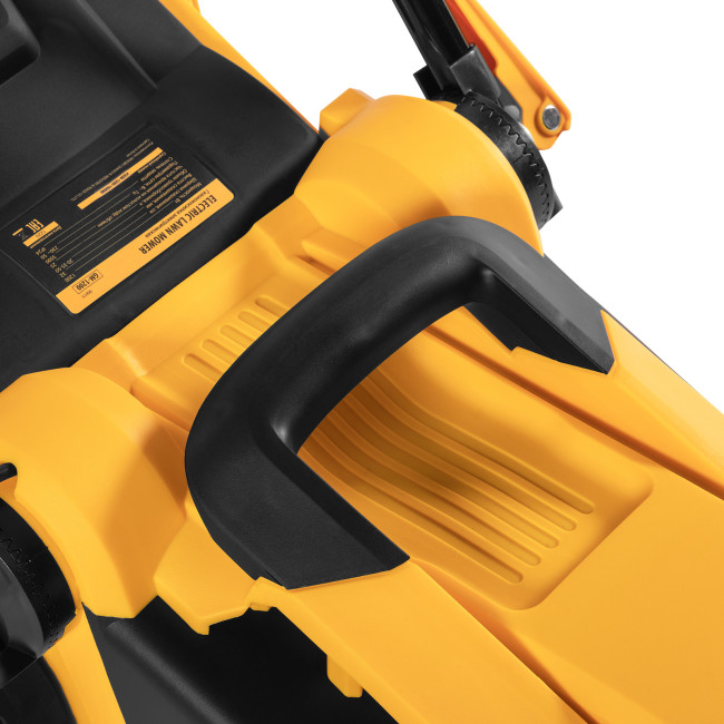 Газонокосилка электрическая GM-1200, 1200 Вт, ширина 32 см, 3 уровня, травосборник 25 л. Denzel в Новосибирске