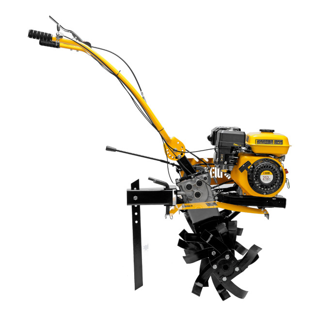 Мотоблок DPT-170SB, 7 л.с., ремен.сцеп, фрез 3х4, ШОМ, без колес, передачи 2В/1Н Denzel в Новосибирске