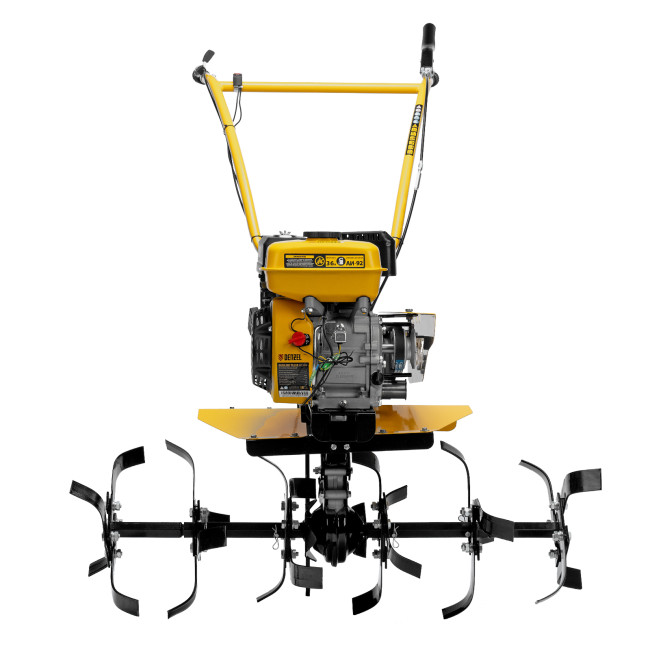 Мотоблок DPT-170SB, 7 л.с., ремен.сцеп, фрез 3х4, ШОМ, без колес, передачи 2В/1Н Denzel в Новосибирске