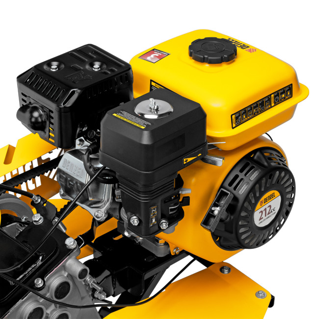 Мотоблок DPT-170SB, 7 л.с., ремен.сцеп, фрез 3х4, ШОМ, без колес, передачи 2В/1Н Denzel в Новосибирске