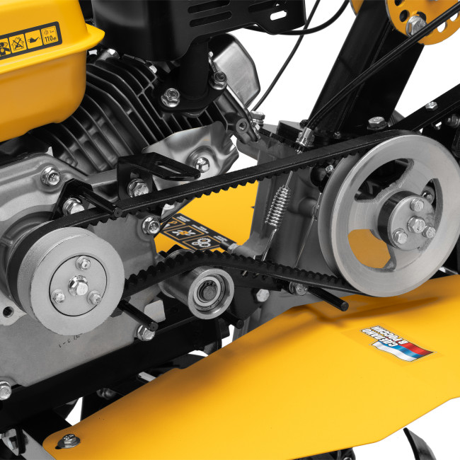 Мотоблок DPT-170SB, 7 л.с., ремен.сцеп, фрез 3х4, ШОМ, без колес, передачи 2В/1Н Denzel в Новосибирске