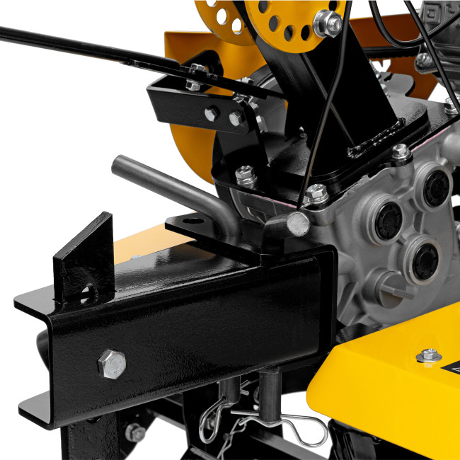 Мотоблок DPT-170SB, 7 л.с., ремен.сцеп, фрез 3х4, ШОМ, без колес, передачи 2В/1Н Denzel в Новосибирске